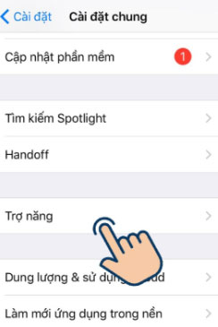 Cách bật nút Home