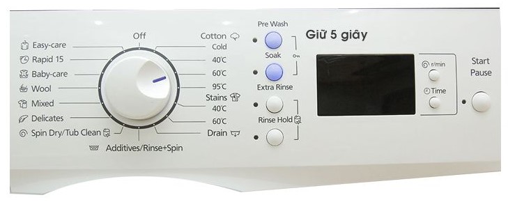 Cách sử dụng hiệu quả chế độ Rinse trong máy giặt