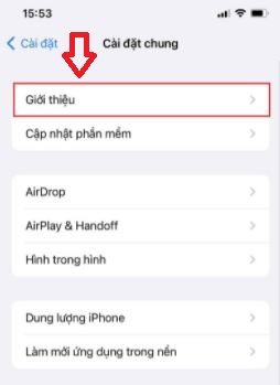 Cách đổi tên AirDrop trên iPhone, iPad