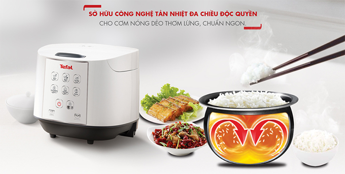 nồi cơm điện Tefal 1,8L có tốt không