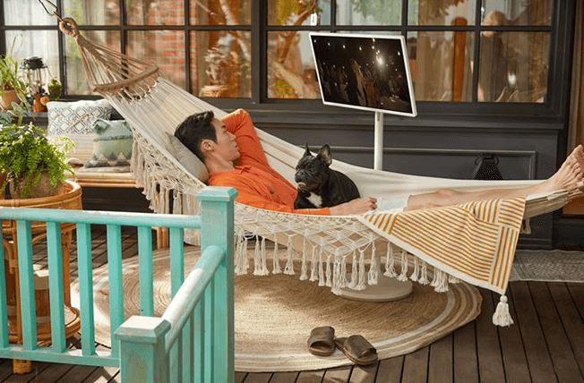 TV StanByMe LG trang bị bộ loa với công suất 10W