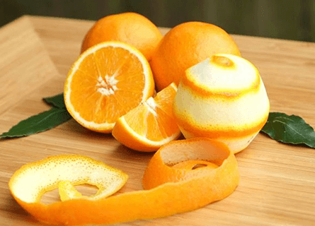 Cách khử mùi bằng vỏ cam, vỏ quýt