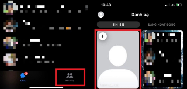 Chọn vào biểu tượng Camera ở góc trên bên trái màn hình và chọn video bạn muốn đăng story