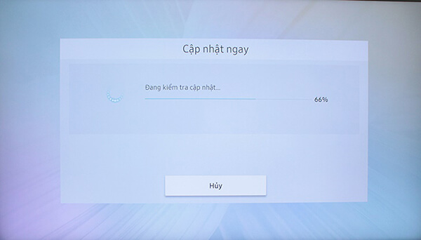 Cập nhật phần mềm cho tivi Samsung