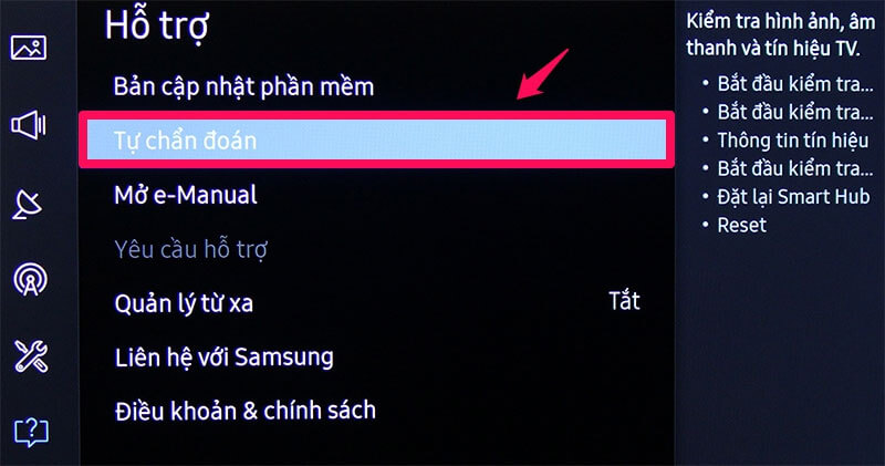 Thực hiện đặt lại Smart Hub