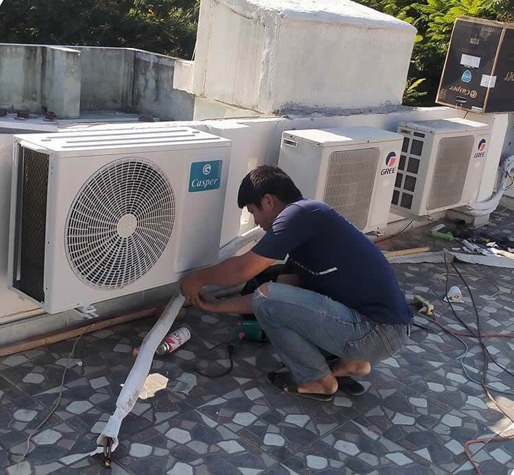 Lưu ý khi sửa lỗi E4 máy lạnh Casper
