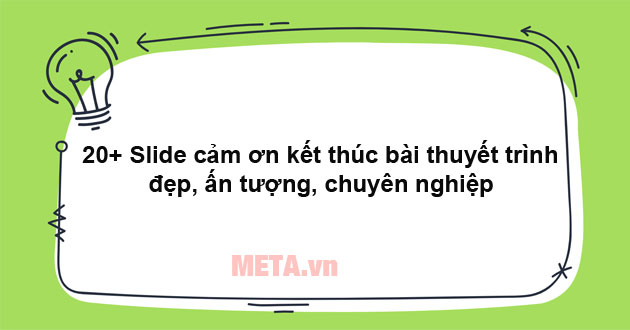 Bạn muốn tạo sự ấn tượng với khán giả khi kết thúc bài thuyết trình? Hãy sử dụng các Slide Cảm ơn PowerPoint đẹp, chuyên nghiệp và ấn tượng để gửi lời cảm ơn đến khán giả một cách tuyệt vời nhất.