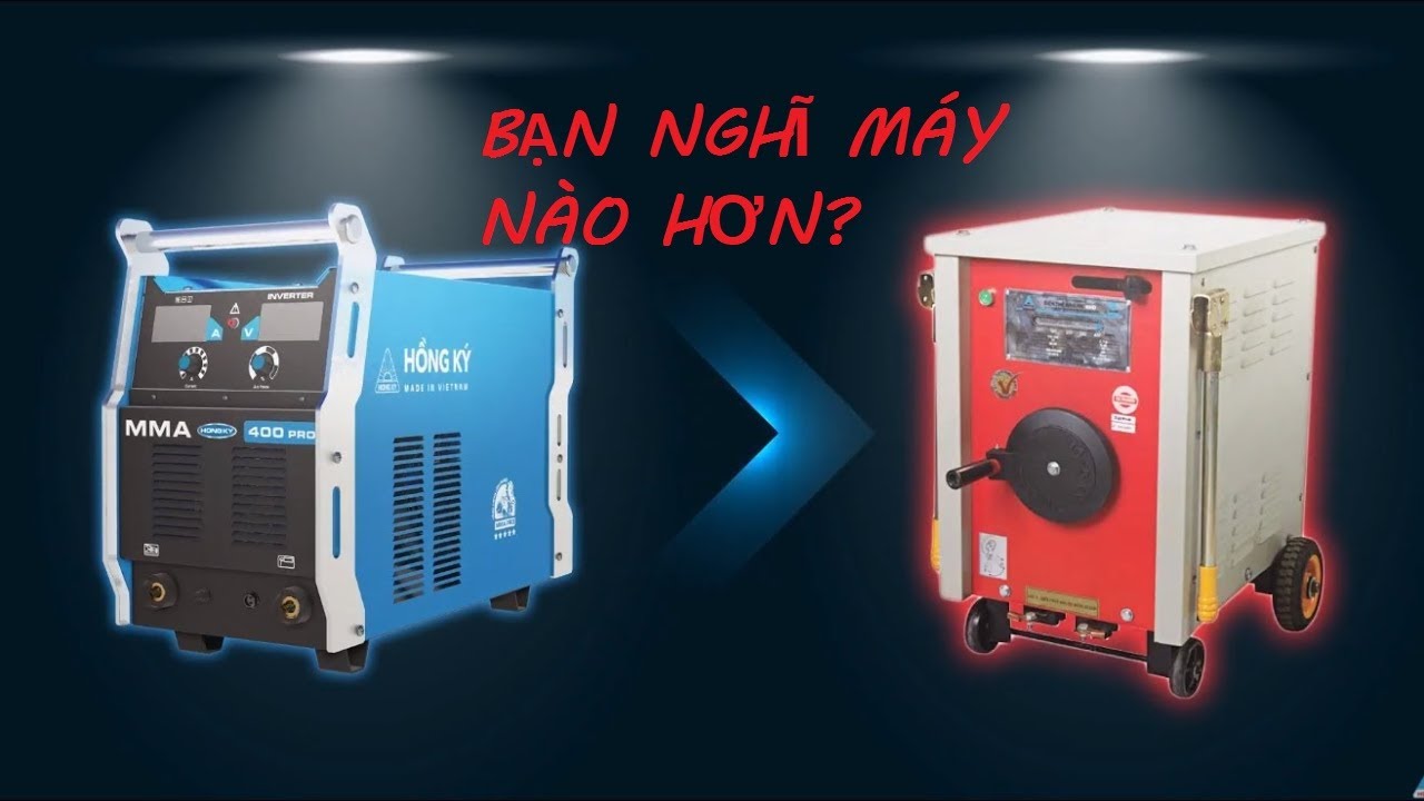 so sánh máy hàn cơ và máy hàn điện tử