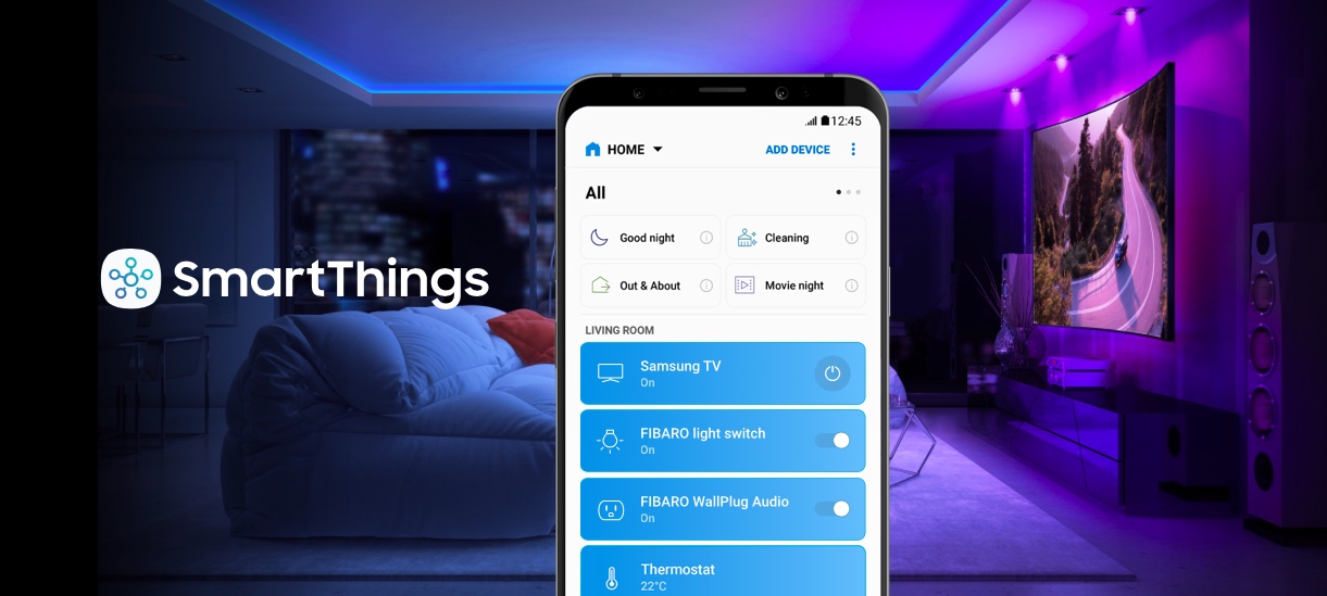 Cách tải và kết nối Samsung SmartThings