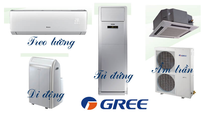 Các loại điều hòa Gree