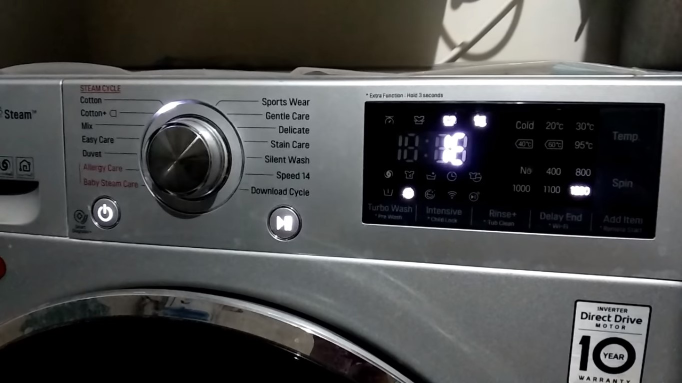 Sửa máy giặt LG lỗi IE