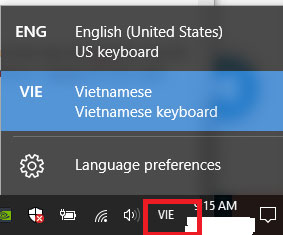 Cách chỉnh tiếng Việt trên máy tính