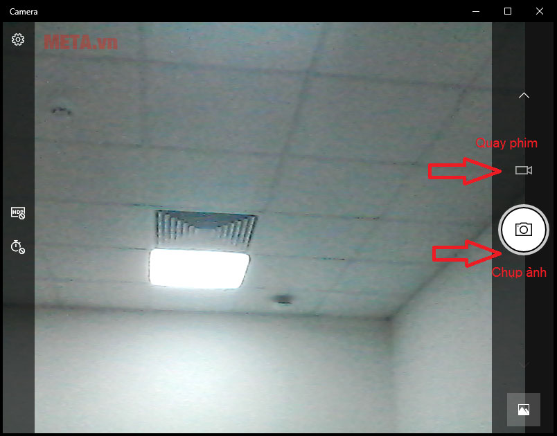 Cách mở camera laptop