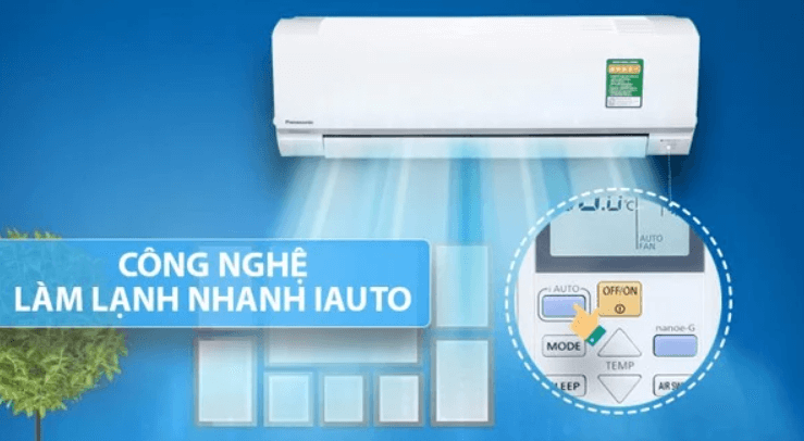 Chế độ iAuto của máy lạnh Panasonic 