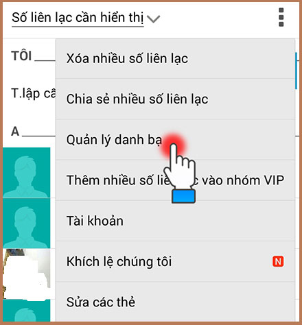 Cách chuyển danh bạ từ Android sang iPhone
