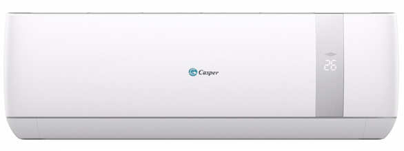Máy lạnh của Casper và Funiki còn được thiết kế thêm đèn LED hiển thị nhiệt độ 