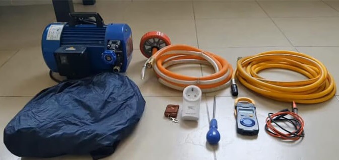 Một số dụng cụ cần thiết khi vệ sinh điều hòa
