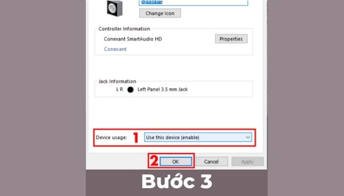 Laptop không nhận tai nghe