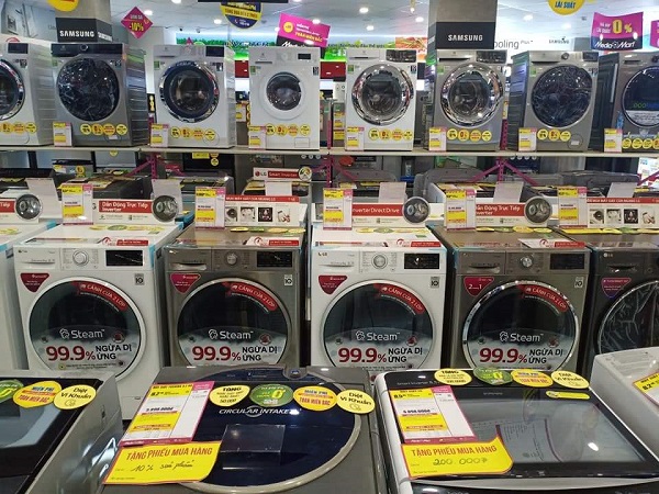 Có nên mua máy giặt hàng trưng bày không?