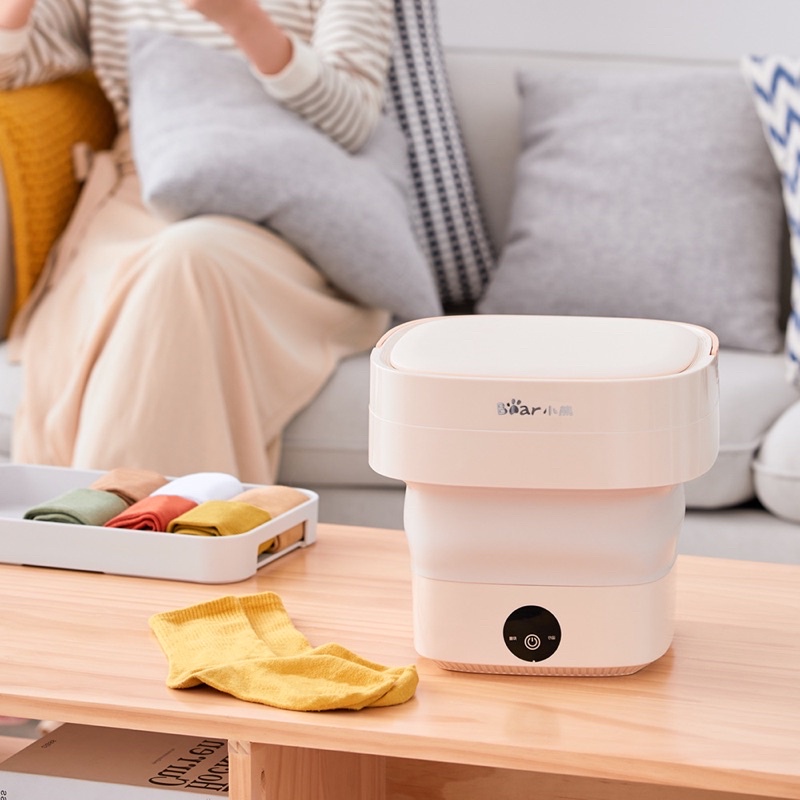 Ưu - nhược điểm của máy giặt thùng gấp mini