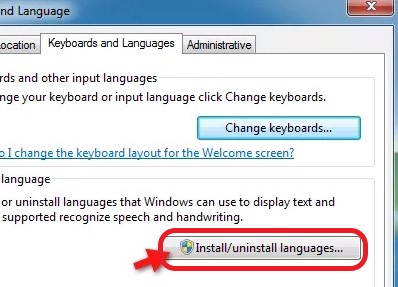 Cách đổi ngôn ngữ trên máy tính