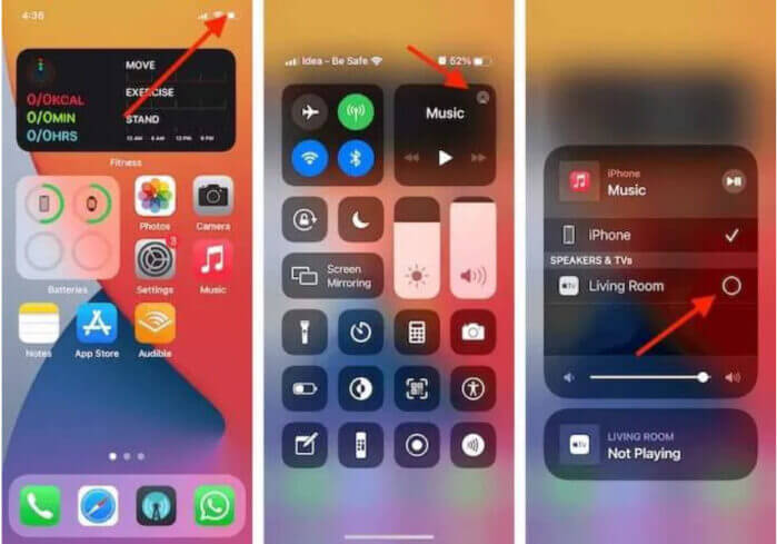Sử dụng AirPlay trên Youtube
