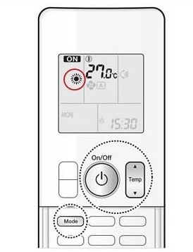 Các MODE của máy lạnh Các MODE của máy lạnh