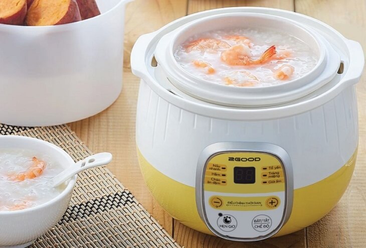 Cách sử dụng nồi nấu cháo chậm