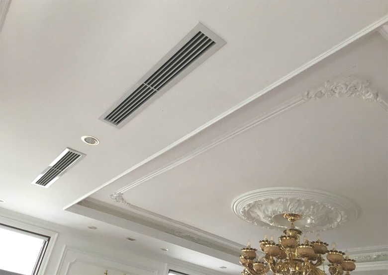 Các loại máy điều hòa âm trần được chia thành 2 dòng là điều hòa cassette và điều hòa nối ống gió
