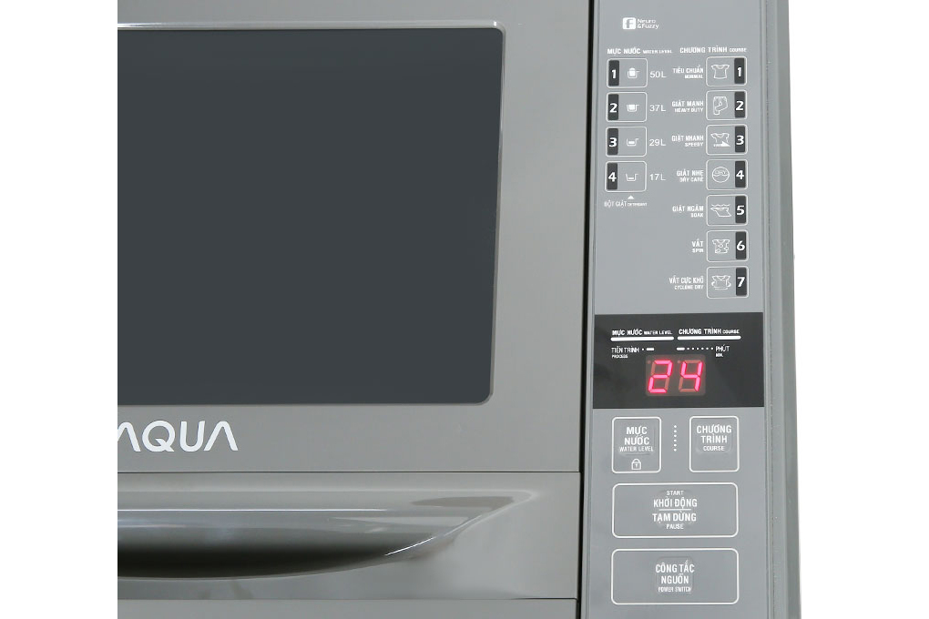 cách sử dụng máy giặt AQUA AQW KS80GT chi tiết