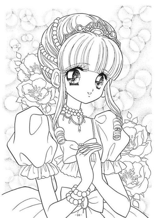 LD010 Set 30 tranh tô màu khổ lớn giấy A4  Hoạt ảnh dễ thương Chibi anime   Lazadavn