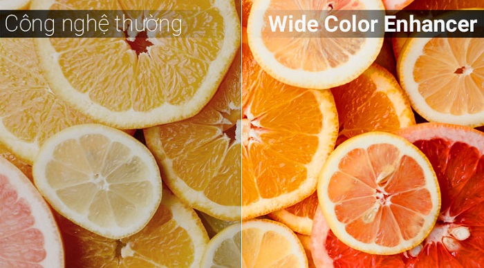 Công nghệ Wide Color Enhancer