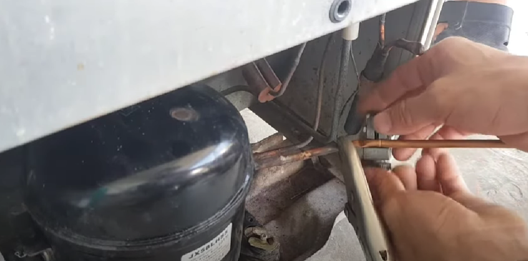Hàn kín ống sau khi ngắt gas