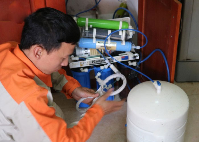 Sửa máy lọc nước không ra nước