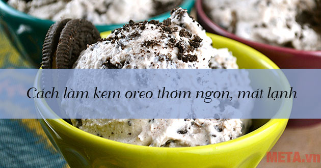 Bước nào làm kem Oreo không cần whipping cream là quan trọng nhất?