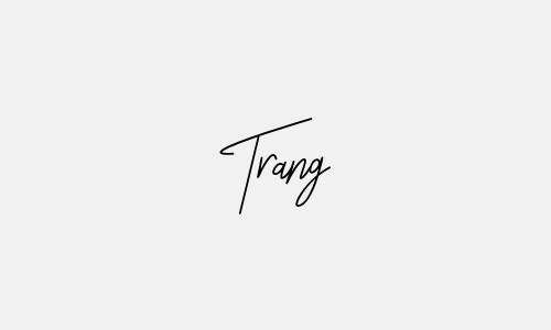 Chữ ký tên Trang đẹp 1