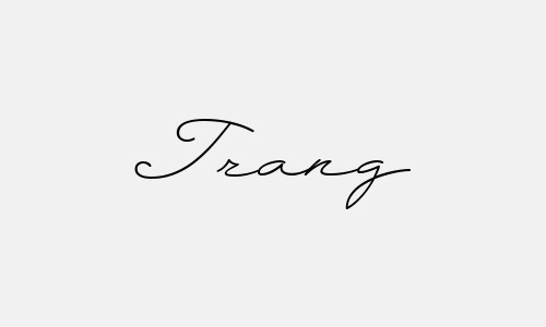 Chữ ký tên Trang đẹp 6