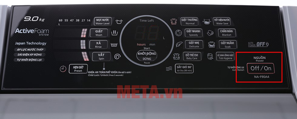Hướng dẫn sử dụng chế độ giặt ngâm