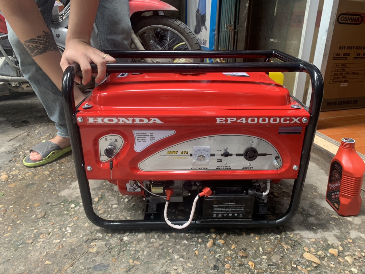 Máy phát điện đề nổ