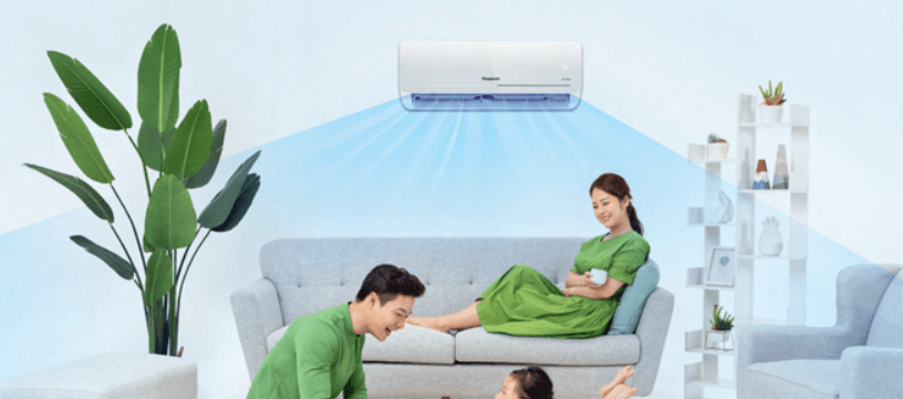 Bật chế độ làm lạnh nhanh của điều hòa Kangaroo