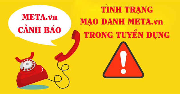 Cảnh báo lừa đảo mạo danh META để tuyển dụng