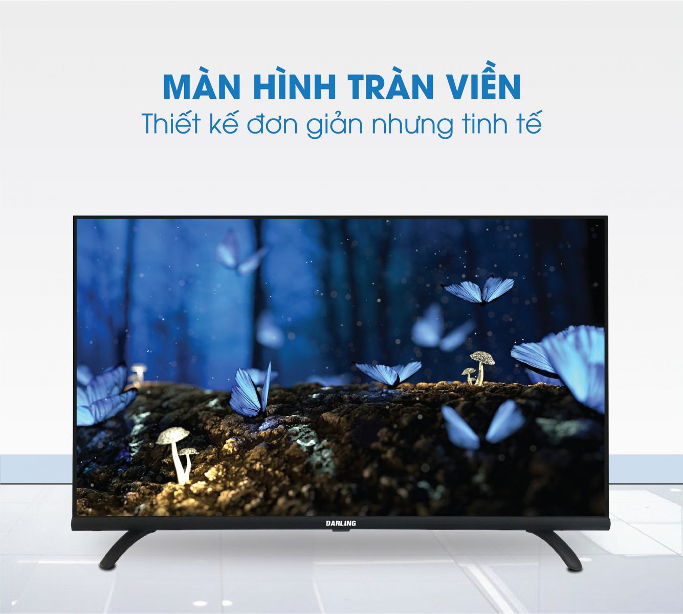 Thiết kế tivi Darling theo phong cách hiện đại