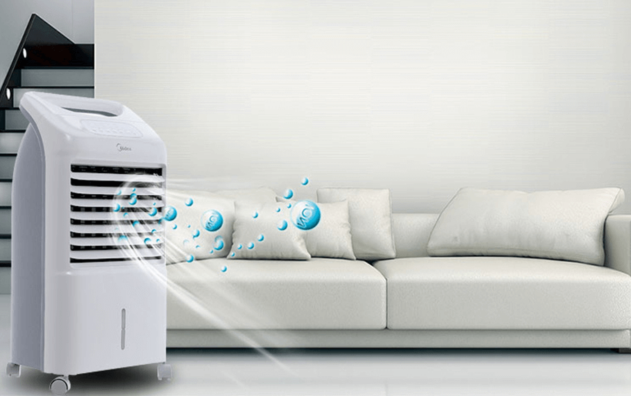 Quạt điều hòa Midea có tính năng tạo ion làm sạch không khí