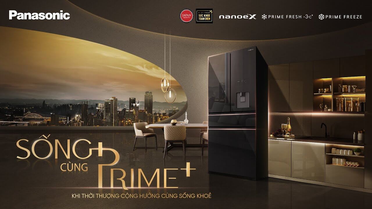 Tủ lạnh Panasonic Prime+ Edition là sản phẩm mới nhất của hãng năm 2022