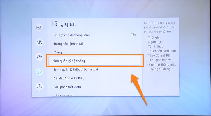 Cách hẹn giờ tắt tivi Samsung