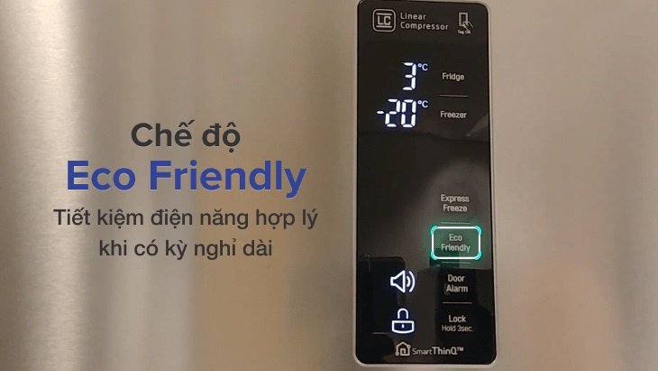 Chế độ Eco Friendly tiết kiệm điện
