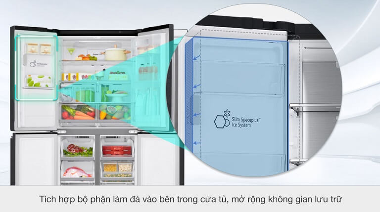 Hệ thống làm đá tinh gọn Space Plus™ 