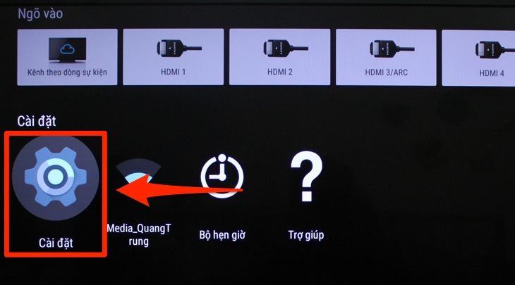 Tắt chế độ Demo trên tivi Sony