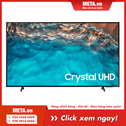 Mua ngay Smart Tivi Samsung 4K Crystal UHD 43 inch UA43BU8000