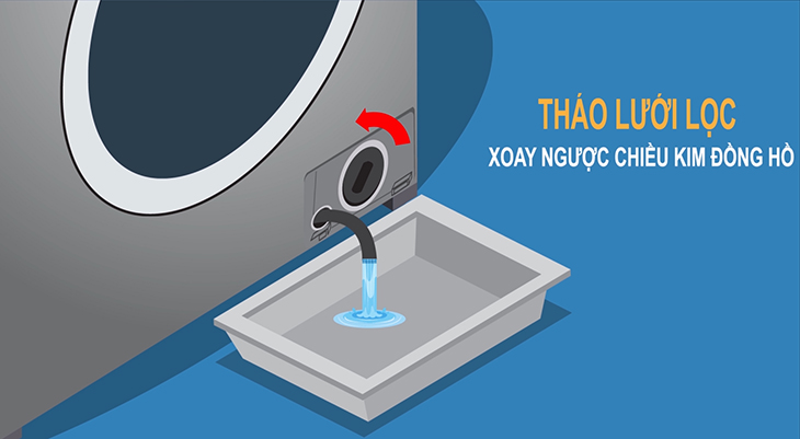 Cách lấy đồ bị kẹt trong máy giặt